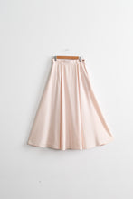 slipper pink maxi skirt
