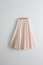 slipper pink maxi skirt