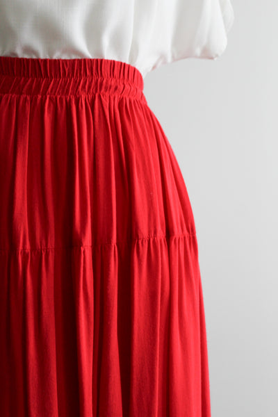 heirloom tomato tiered skirt