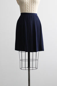 windswept pleated skirt