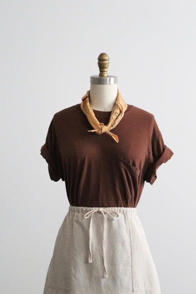 walnutshell pocket tee