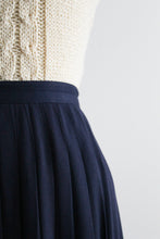 windswept pleated skirt