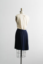 windswept pleated skirt