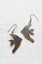 angelfish earrings