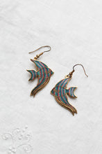 angelfish earrings
