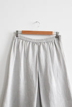 moonglow silk & linen maxi skirt