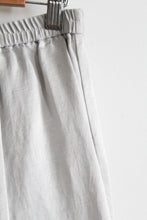 moonglow silk & linen maxi skirt