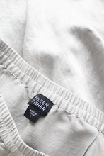 moonglow silk & linen maxi skirt