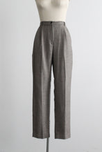 salt & pepper high rise trousers