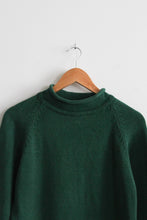 spruce roll-neck pullover