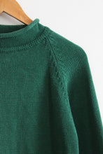 spruce roll-neck pullover