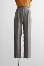 salt & pepper high rise trousers