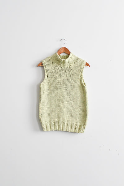 pistachio knit turtleneck
