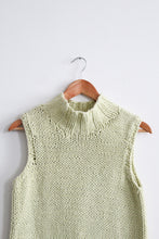 pistachio knit turtleneck