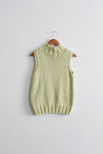 pistachio knit turtleneck