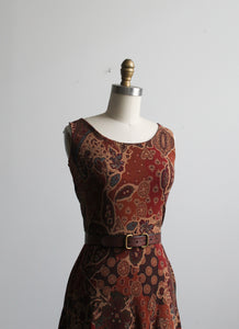 ralph lauren paisley dress (s)
