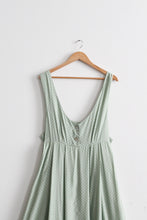 sage dot sundress