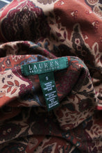 ralph lauren paisley dress (s)