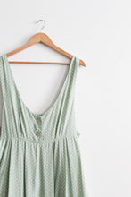 sage dot sundress