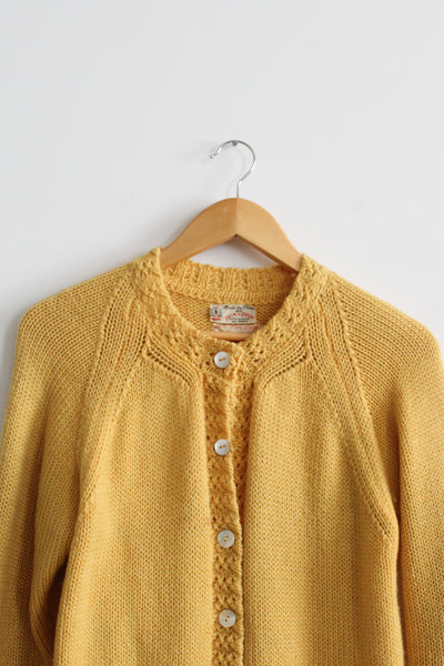 sunflower wool cardigan