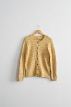 butter wool cardigan