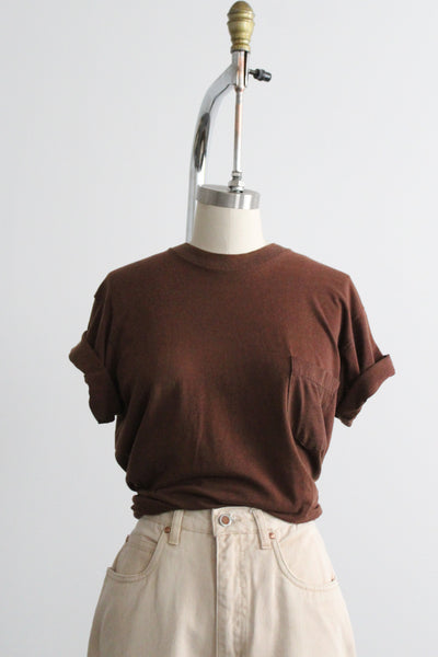 walnutshell pocket tee