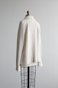 gullwing fisherman sweater