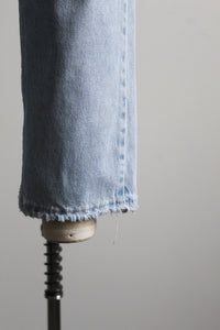 super distressed relaxed jeans (s/m)