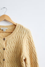 butter wool cardigan