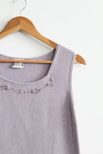 hyacinth silk tank