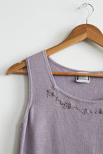 hyacinth silk tank