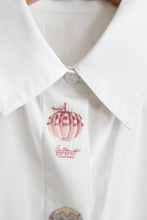 hot air balloon button up