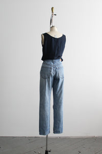 distressed mom jeans