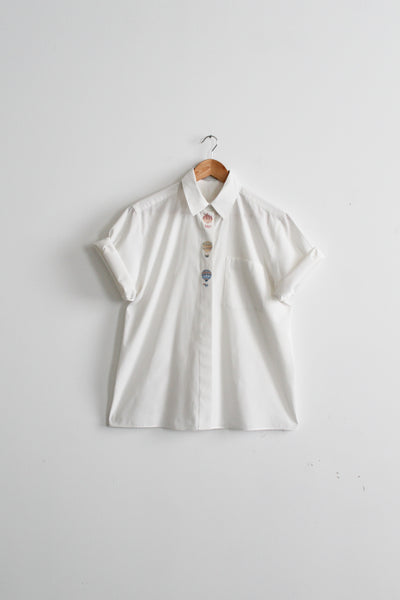 hot air balloon button up