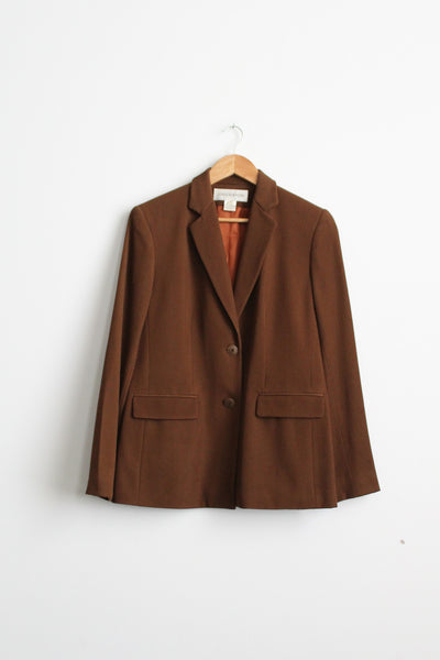 tobacco blazer