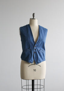 denim vest