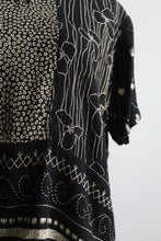 dark botanical dress set (m)