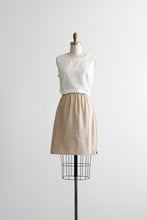 sweetgrass plaid cotton skirt