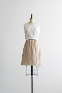 sweetgrass plaid cotton skirt