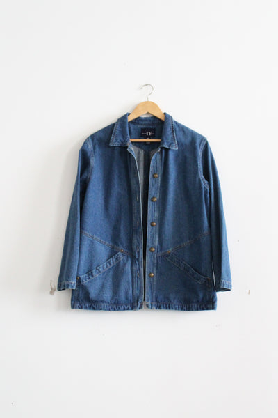 big sur denim chore coat