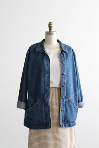 big sur denim chore coat
