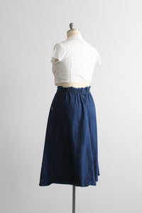 echo lake denim skirt