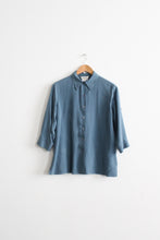 bluebell silk button up