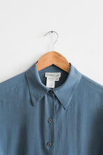 bluebell silk button up