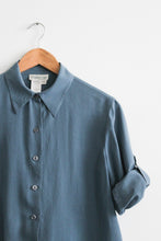 bluebell silk button up