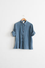 bluebell silk button up