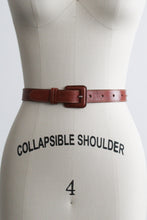 tobacco brown leather belt