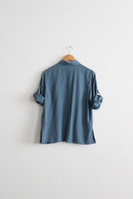 bluebell silk button up