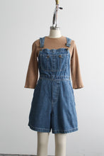 denim overall shorts