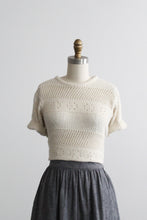 pearl knit tee